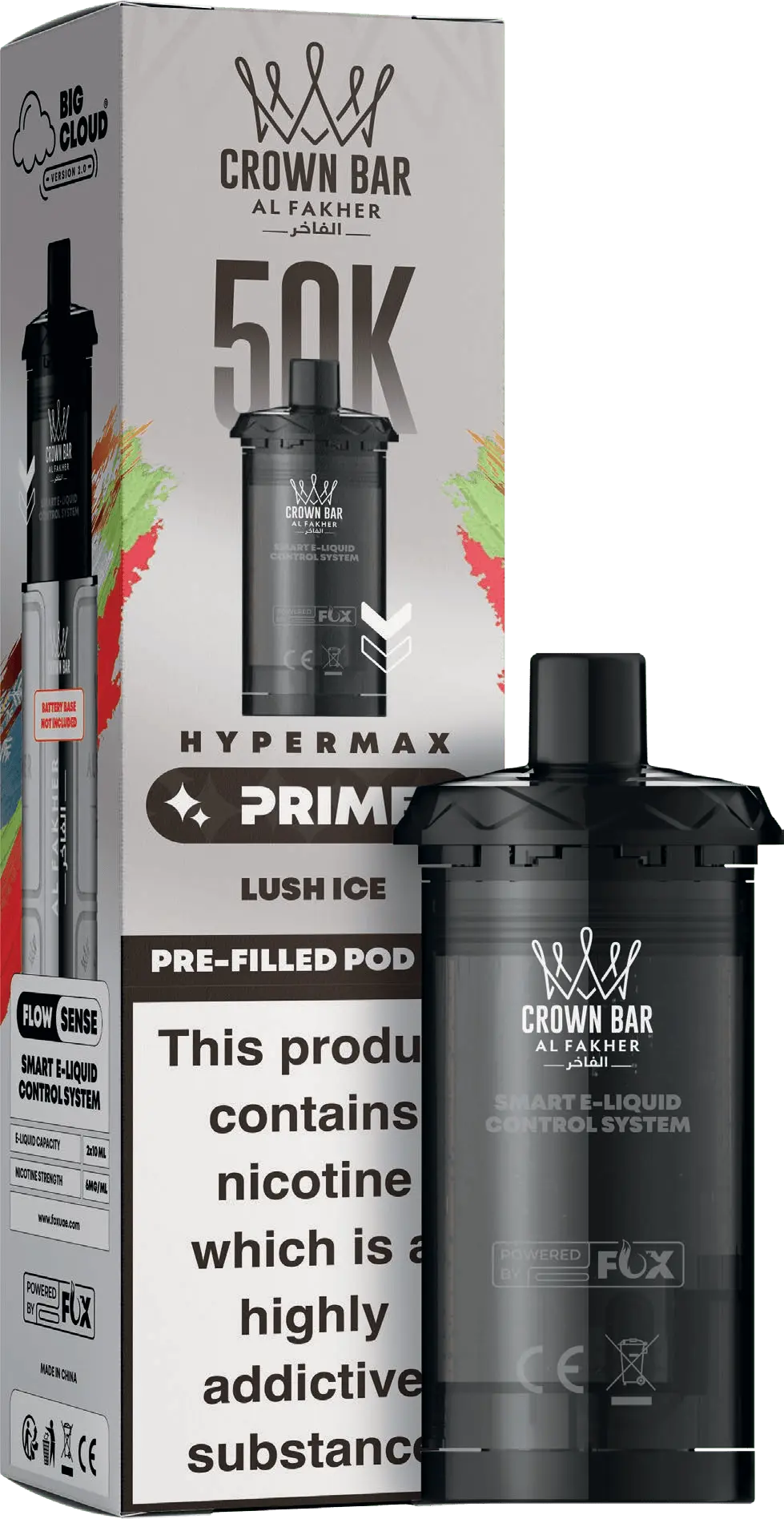 Al Fakher 50k Hypermax Prime Prefilled Pods