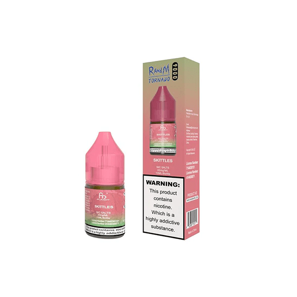 RandM Tornado 9000 Nic Salts E-
Liquid 20mg