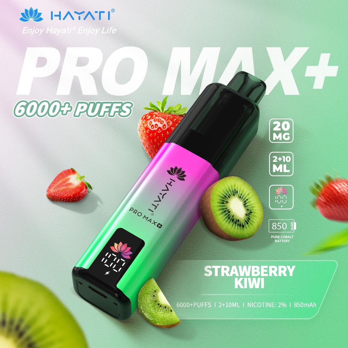 Box of 5 Hayati Pro Max Plus 6000  100% Authentic