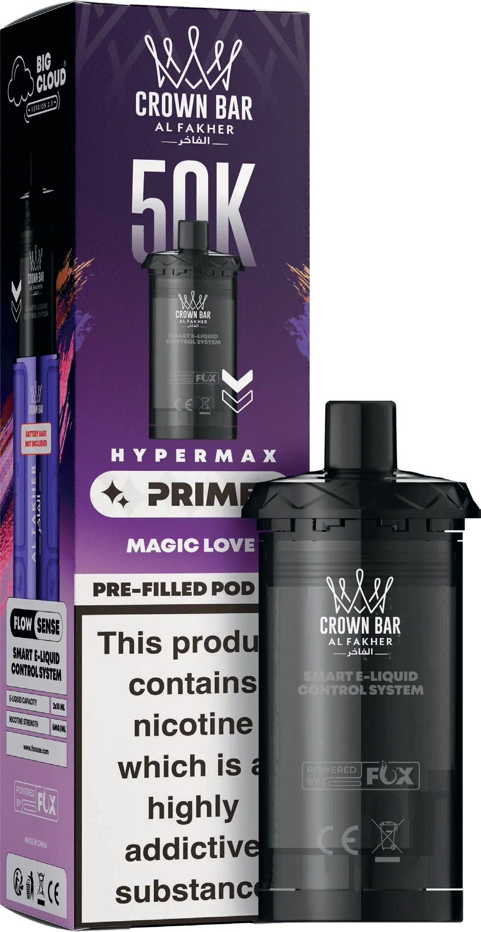 Al Fakher 50k Hypermax Prime Prefilled Pods
