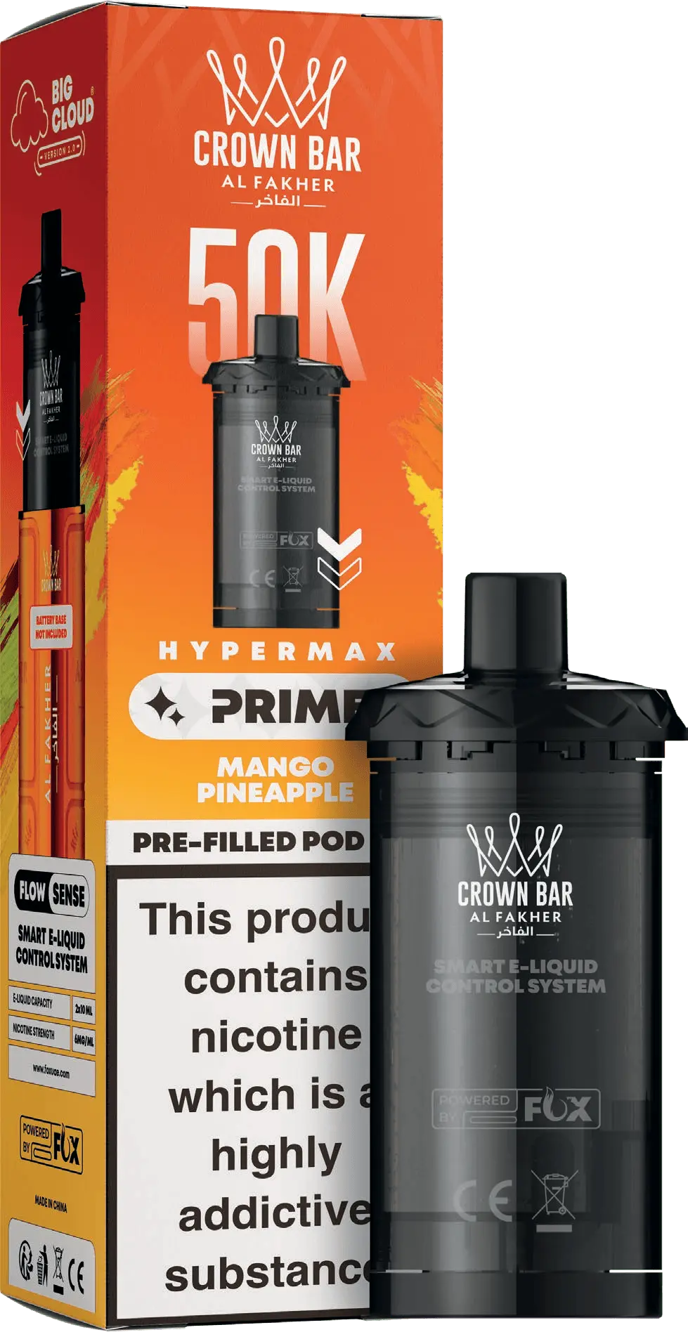 Al Fakher 50k Hypermax Prime Prefilled Pods