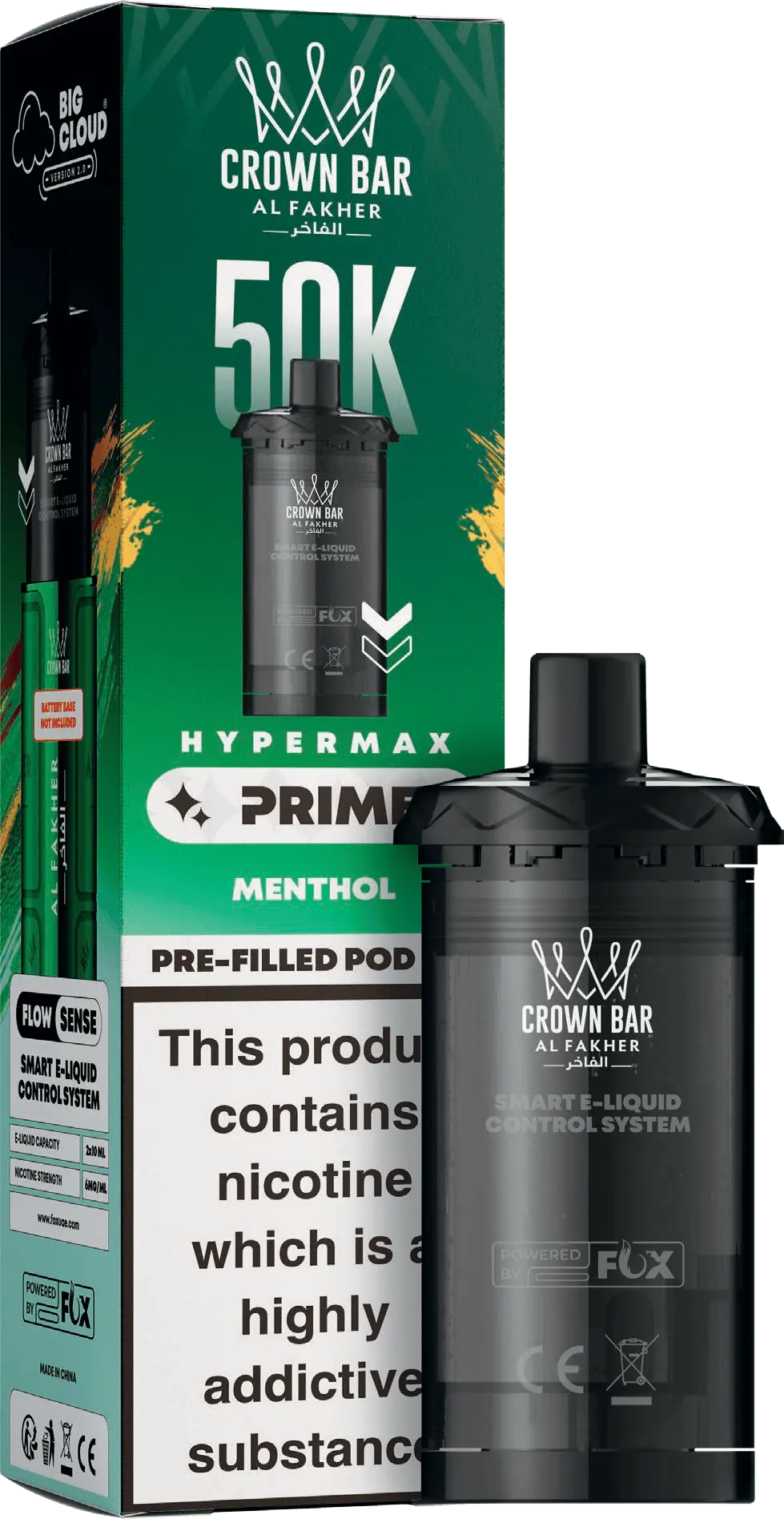 Al Fakher 50k Hypermax Prime Prefilled Pods