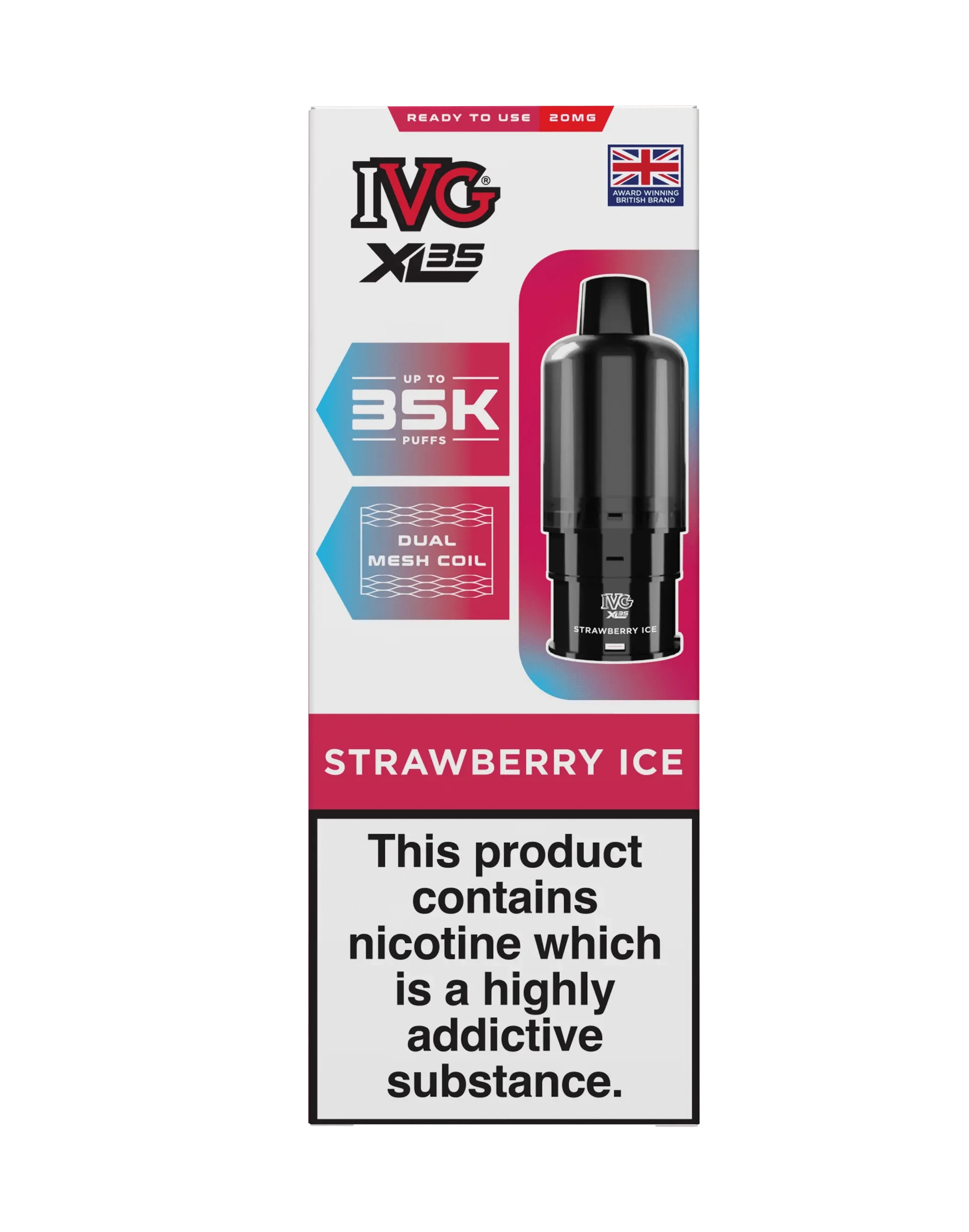 IVG XL 35K Prefilled Replacement Pods