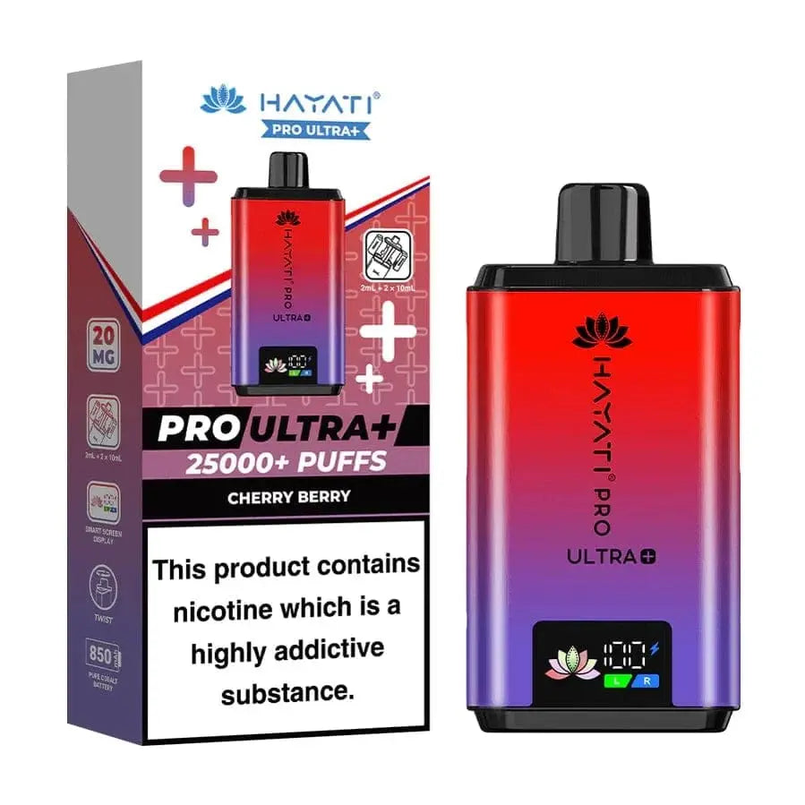 Box of 5 Hayati Pro Ultra Plus 25000 100% Authentic Vape At Door