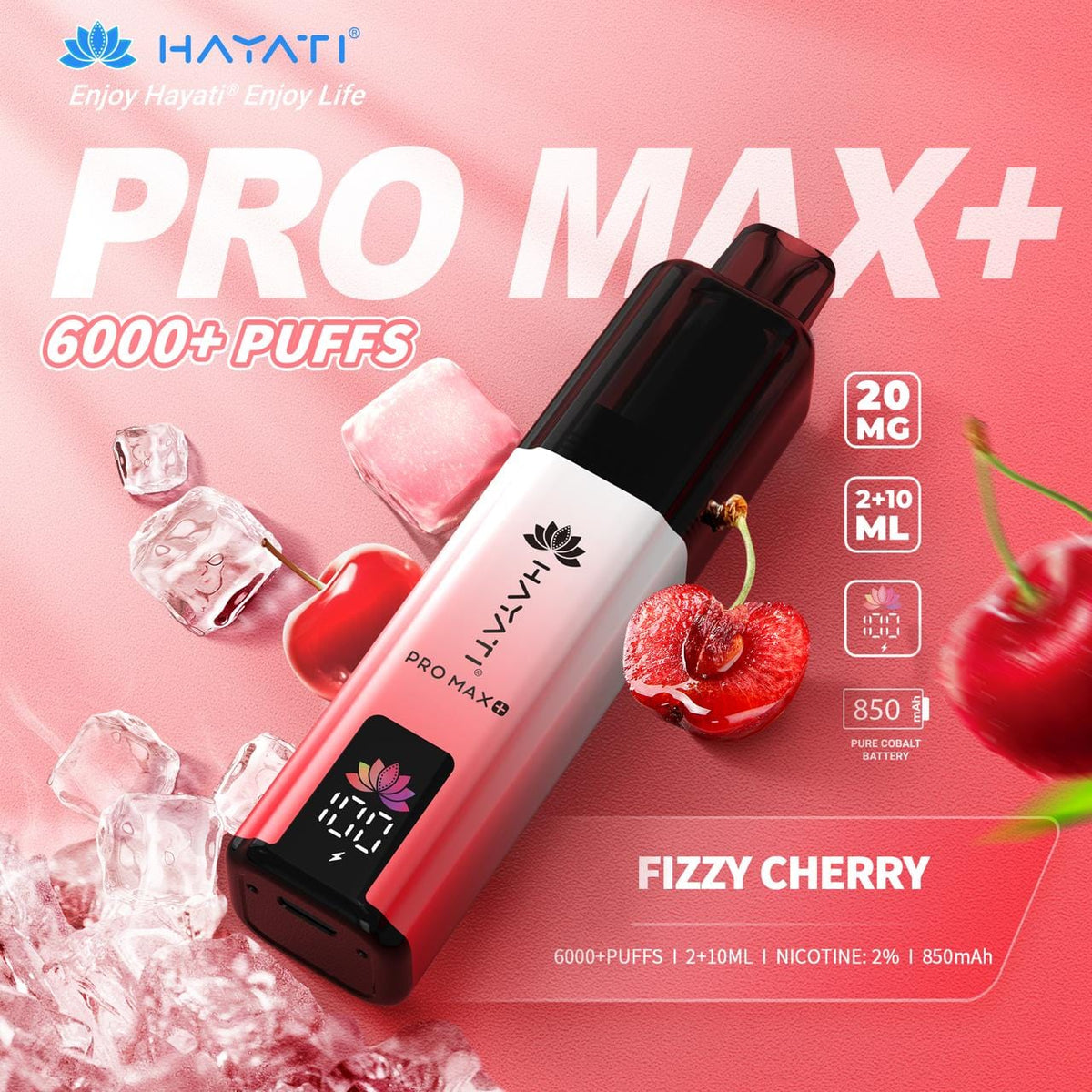 Box of 5 Hayati Pro Max Plus 6000  100% Authentic