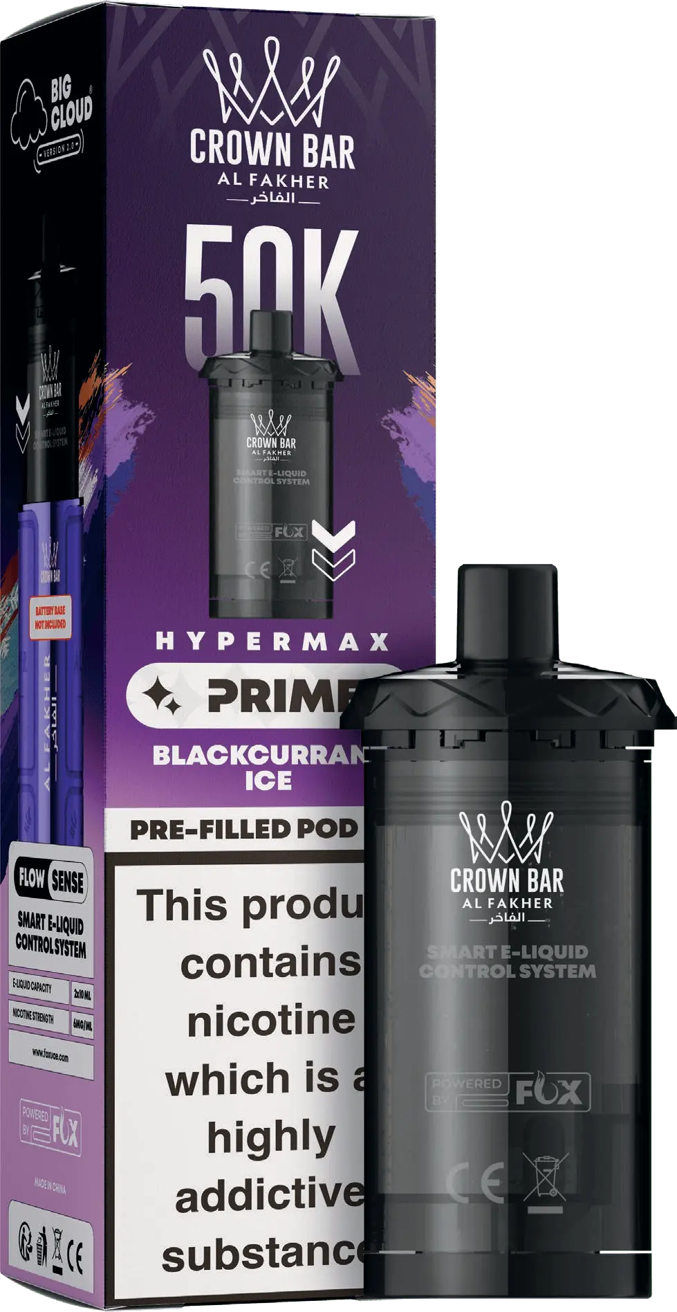 Al Fakher 50k Hypermax Prime Prefilled Pods