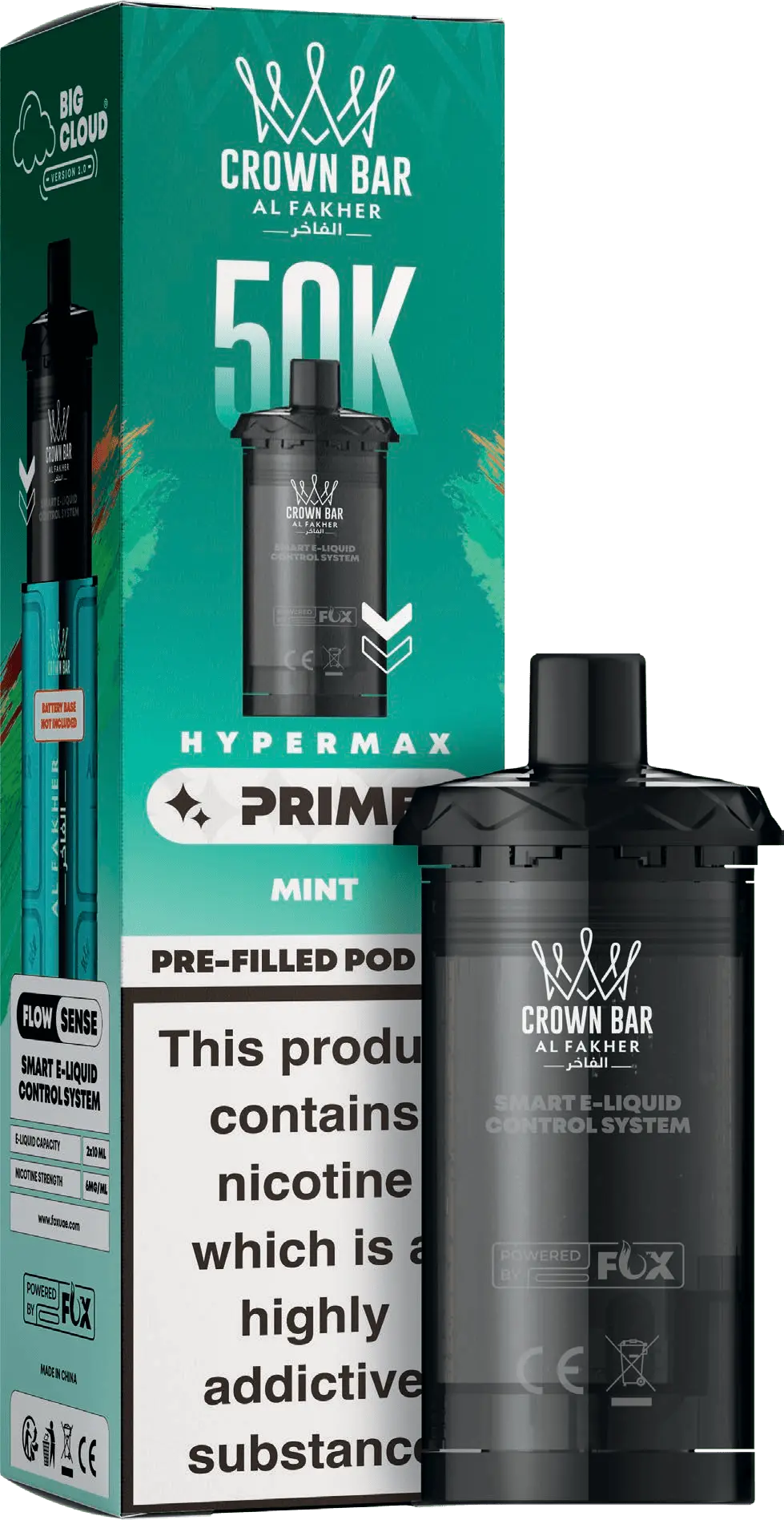 Al Fakher 50k Hypermax Prime Prefilled Pods