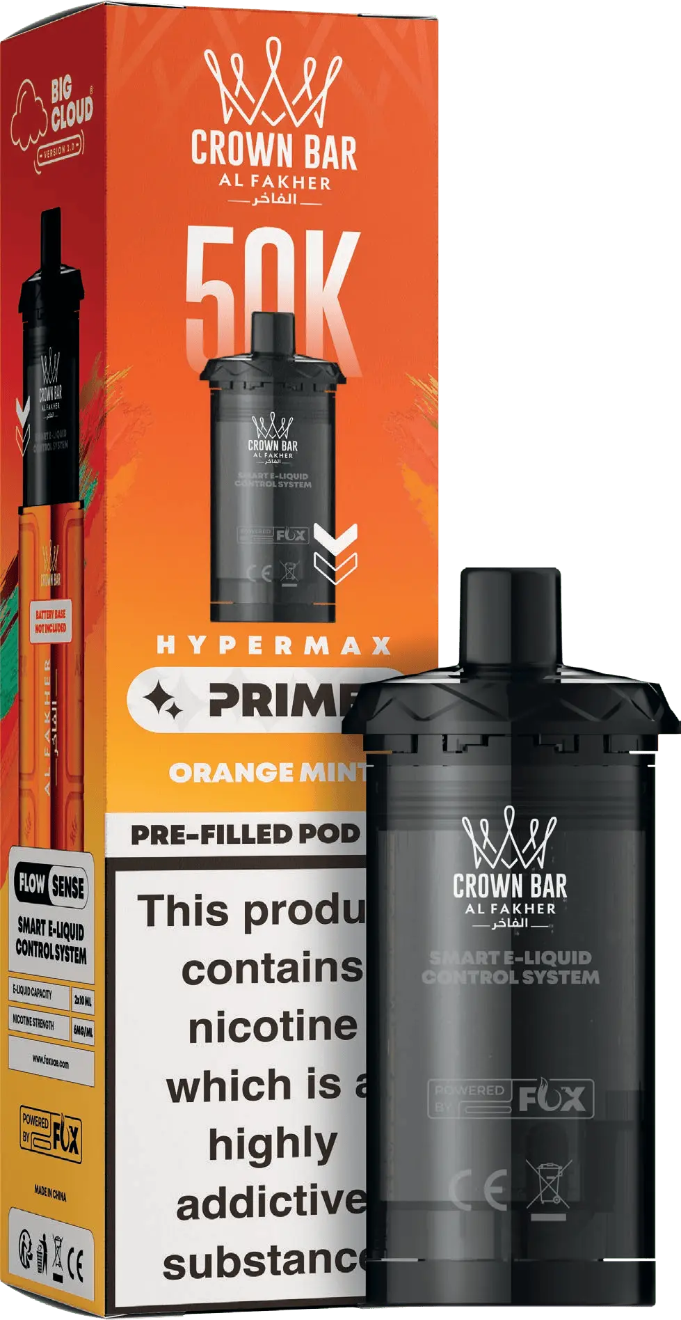 Al Fakher 50k Hypermax Prime Prefilled Pods