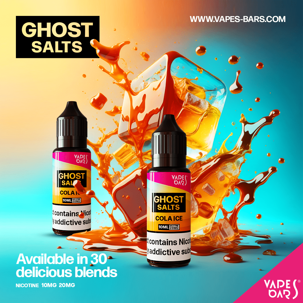 VB Ghost Salts E-Liquid 10 and 20 mg in 10ml