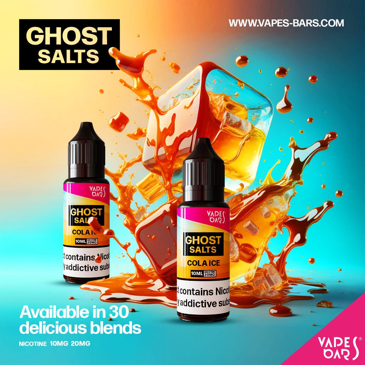 VB Ghost Salts E-Liquid 10 and 20 mg in 10ml