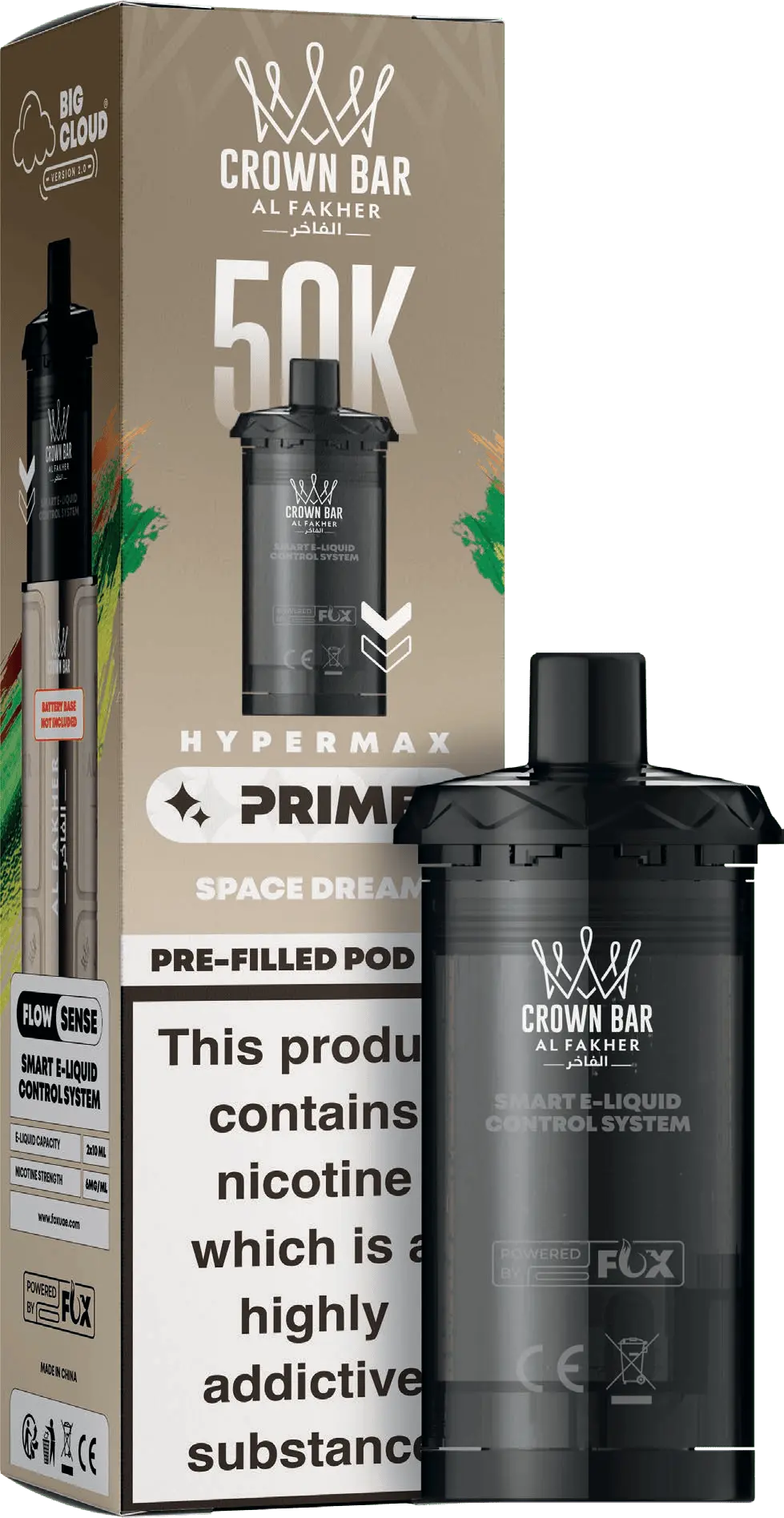 Al Fakher 50k Hypermax Prime Prefilled Pods