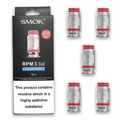 Smok RPM 3 Coils Meshed 0.15ohm (5 Pack) Smok