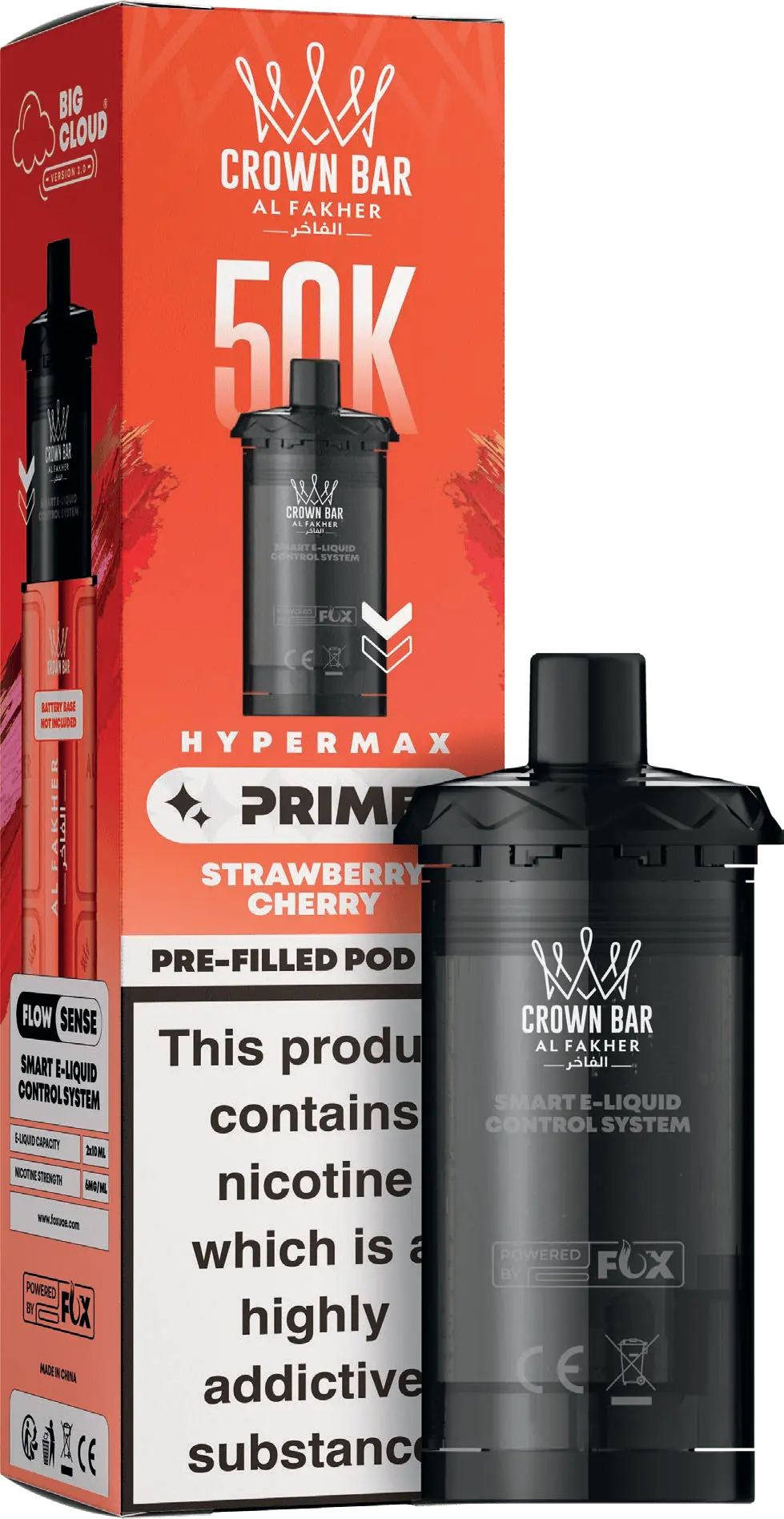 Al Fakher 50k Hypermax Prime Prefilled Pods