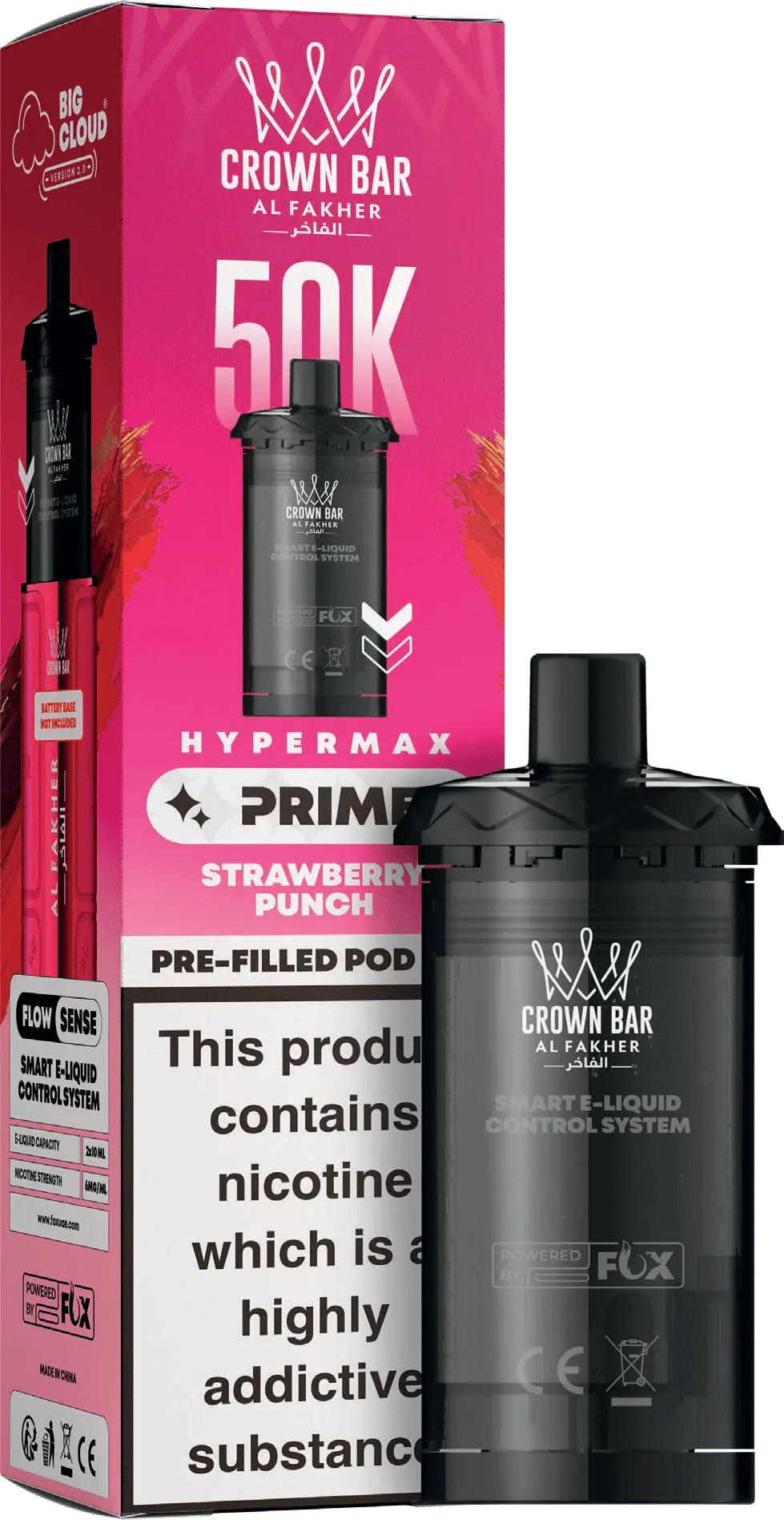 Al Fakher 50k Hypermax Prime Prefilled Pods