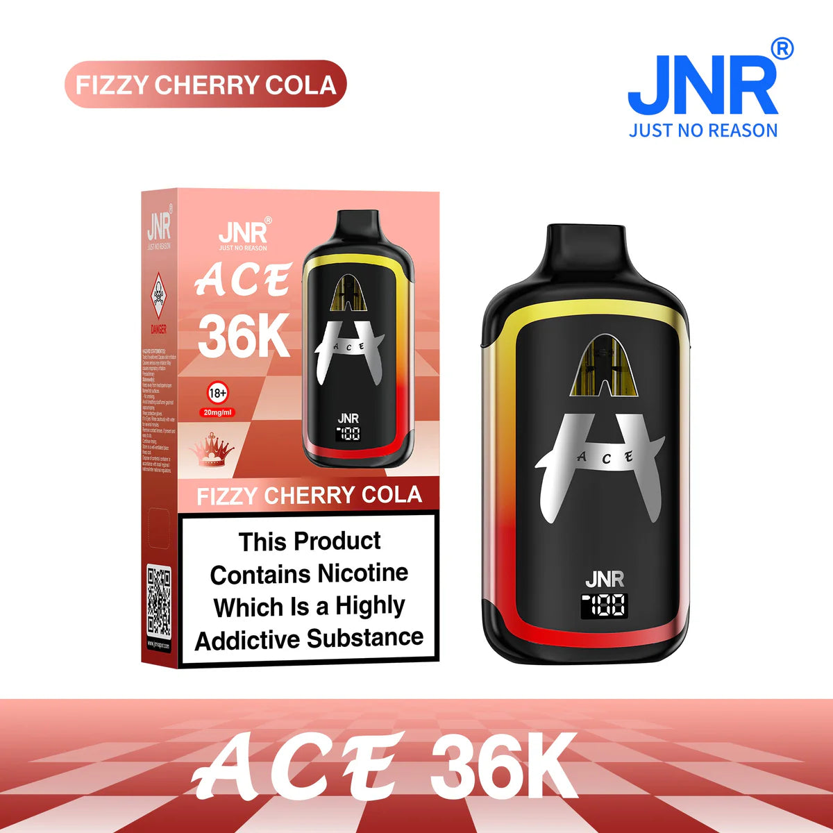 JNR Ace 36k Prefilled Pod Vape Kit