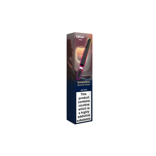 Dkiss Slim Smokeless Nicotine Inhaler 20mg (400+ Puffs) Vape At Door