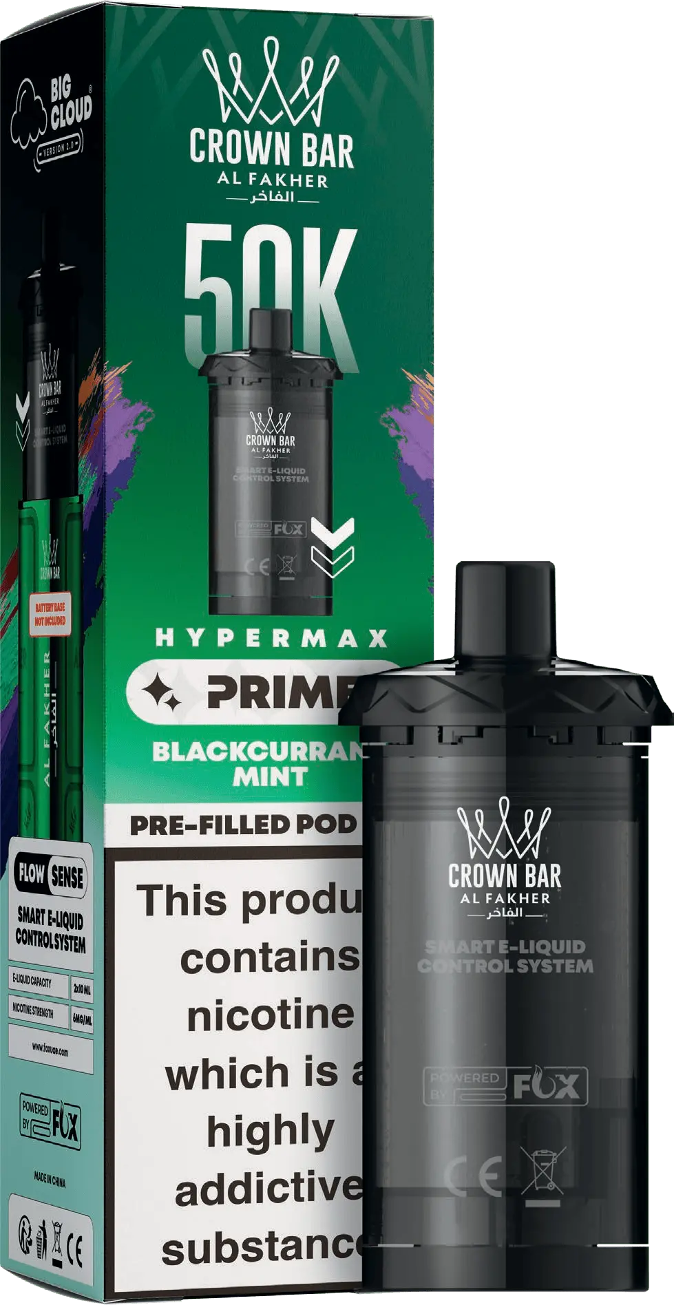 Al Fakher 50k Hypermax Prime Prefilled Pods