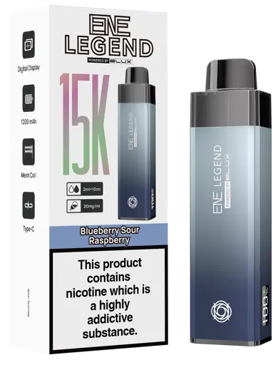 Elux Ene Legend 15K blueberry sour raspberry