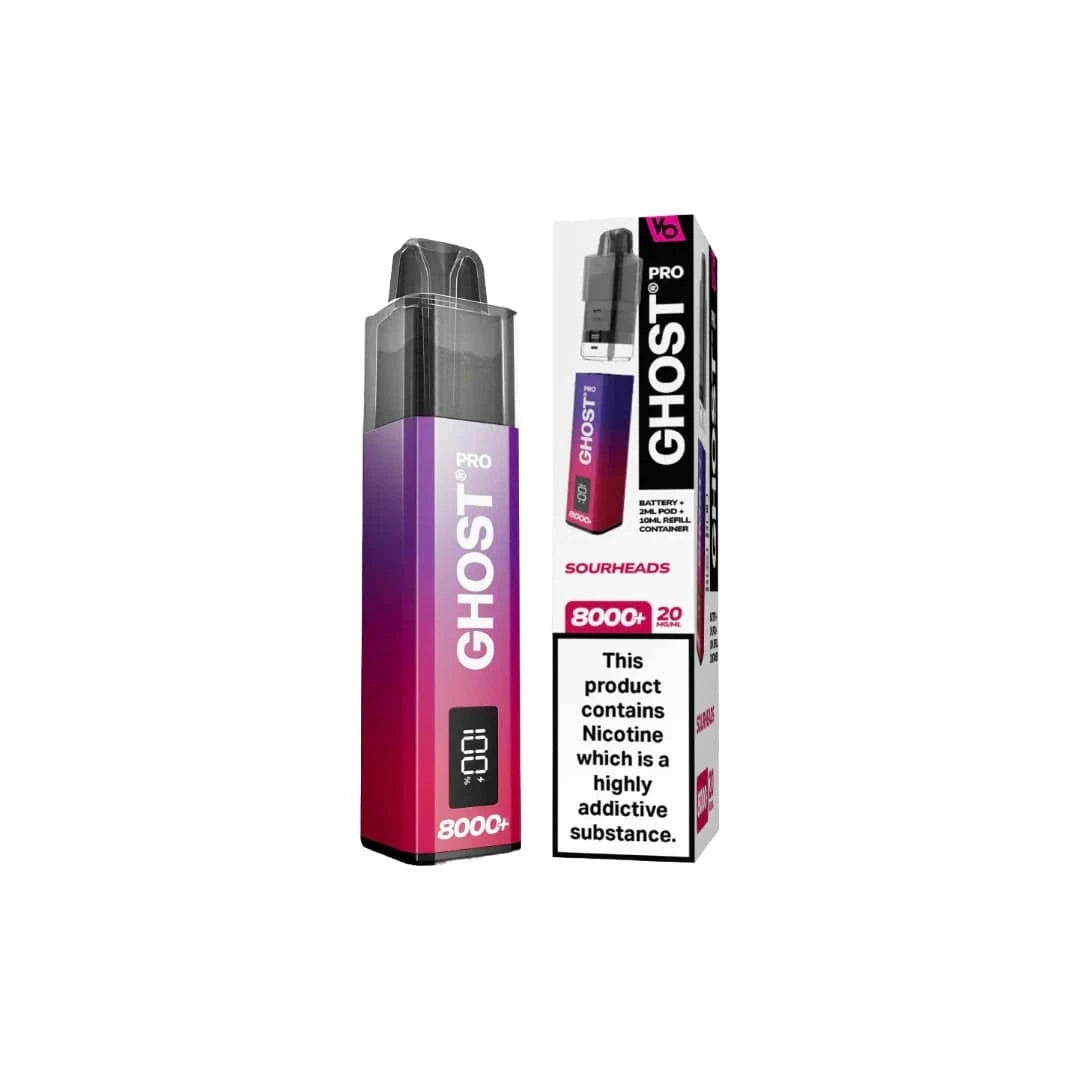 Vape Bars Ghost Pro 8000 puffs Prefilled Pod Kit