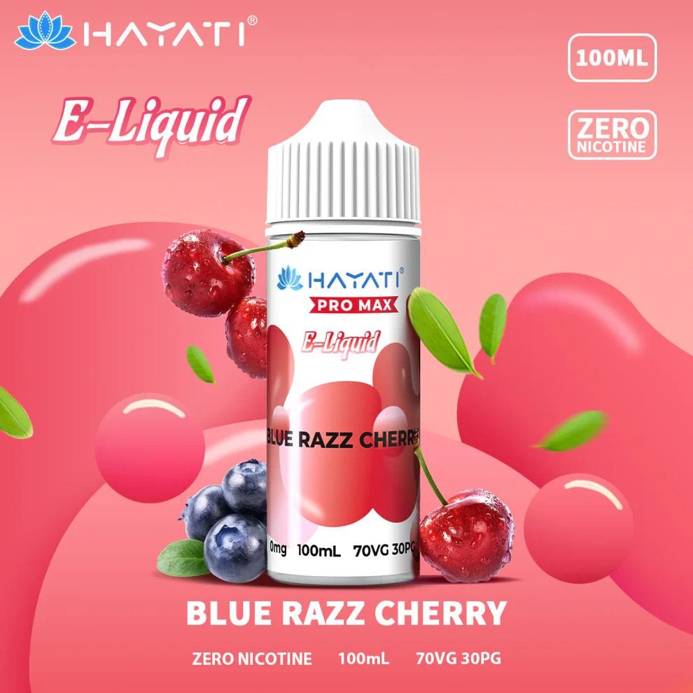 Hayati Pro Max Shortfill Blue Razz Cherry