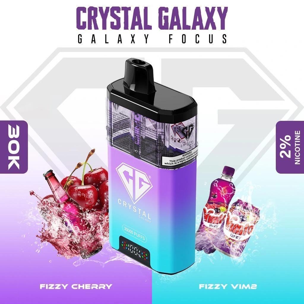 Crystal Galaxy Focus 30000 Puffs Disposable Vape