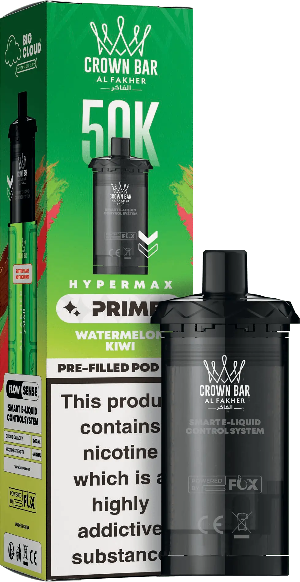 Al Fakher 50k Hypermax Prime Prefilled Pods