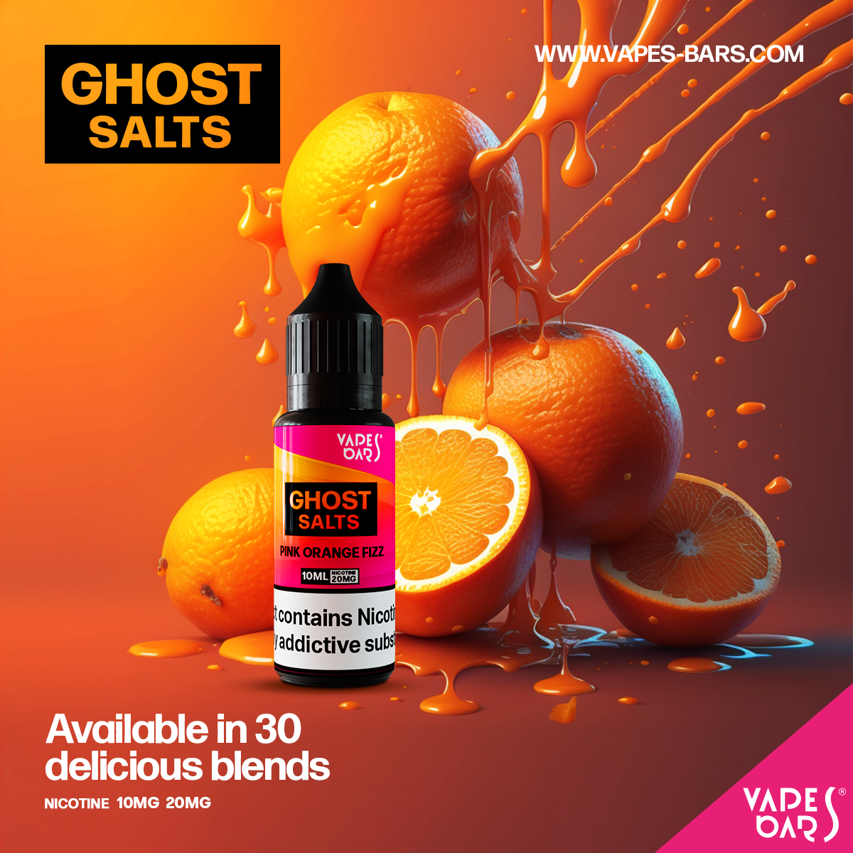 VB Ghost Salts E-Liquid 10 and 20 mg in 10ml