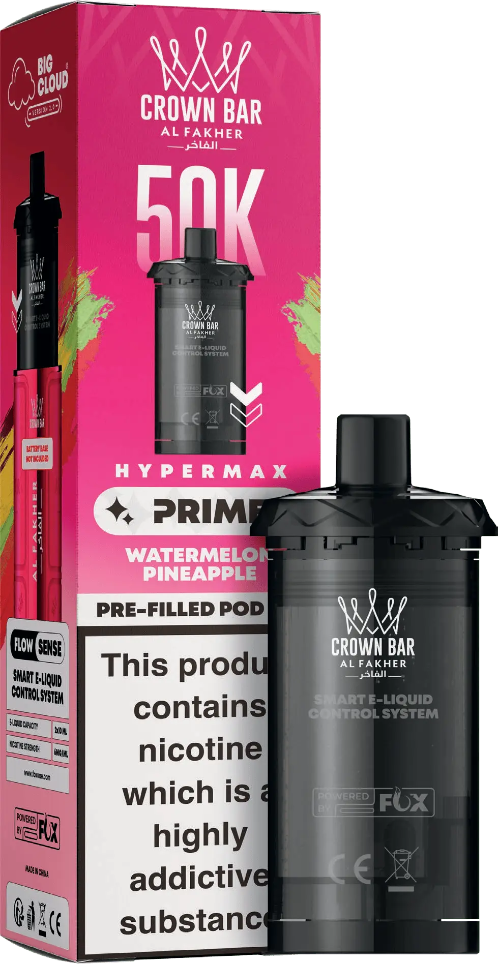 Al Fakher 50k Hypermax Prime Prefilled Pods