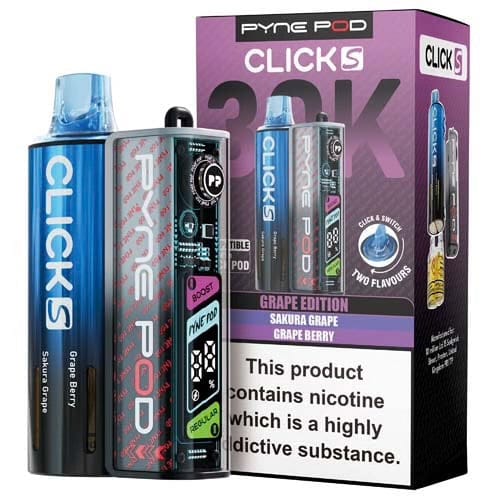 Pyne Pod Click S 30k Puffs Prefilled Pod Vape Kit