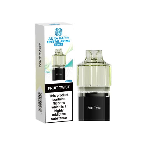 Crystal Prime Aura bar 10k Replacement Prefilled Pods