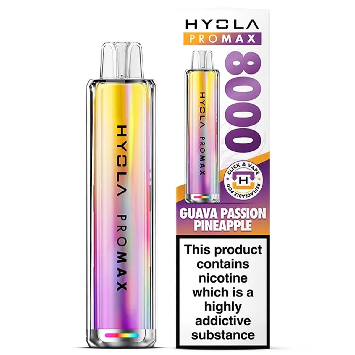 Hyola Pro Max 8000 Puffs Prefilled Pod Kit