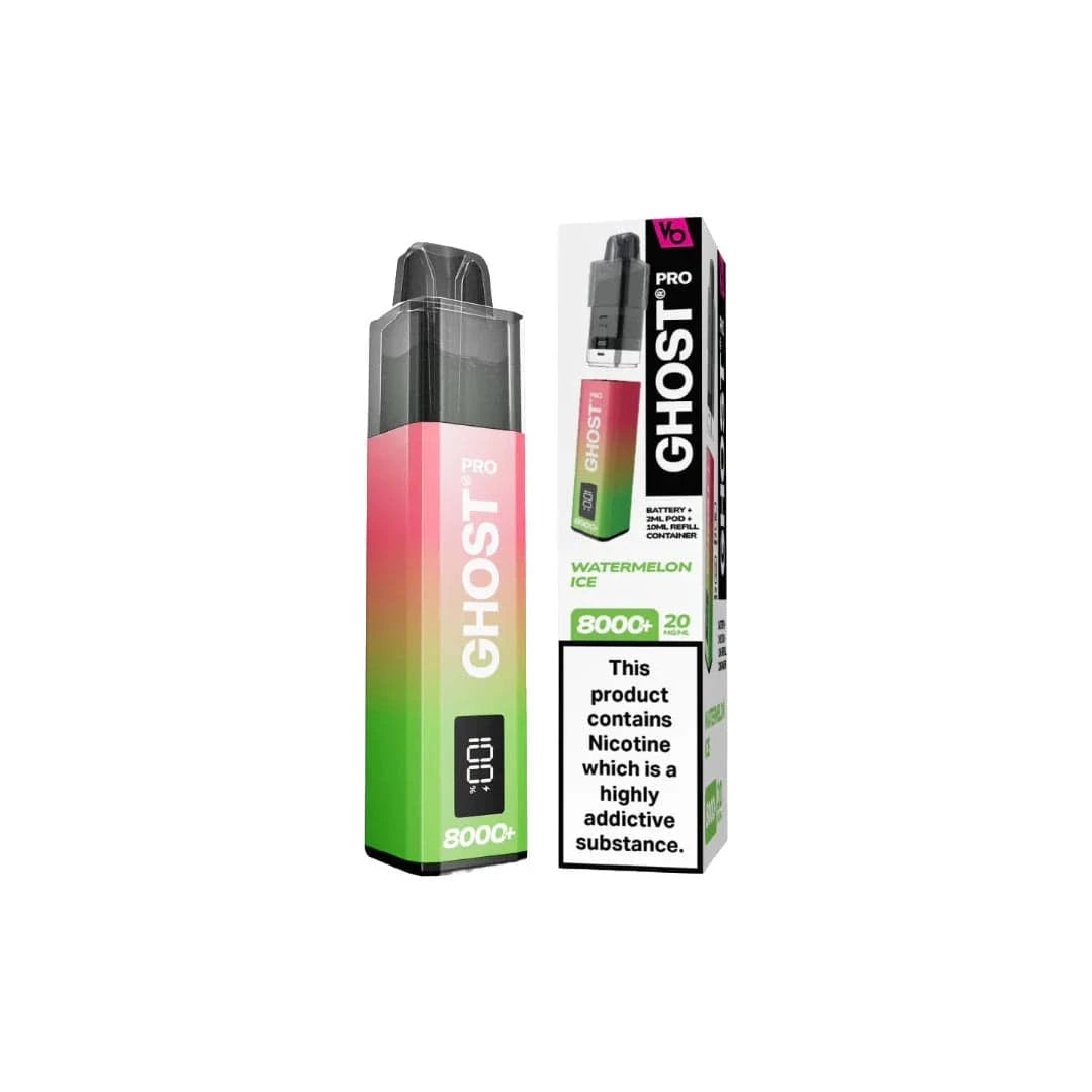 Vape Bars Ghost Pro 8000 puffs Prefilled Pod Kit