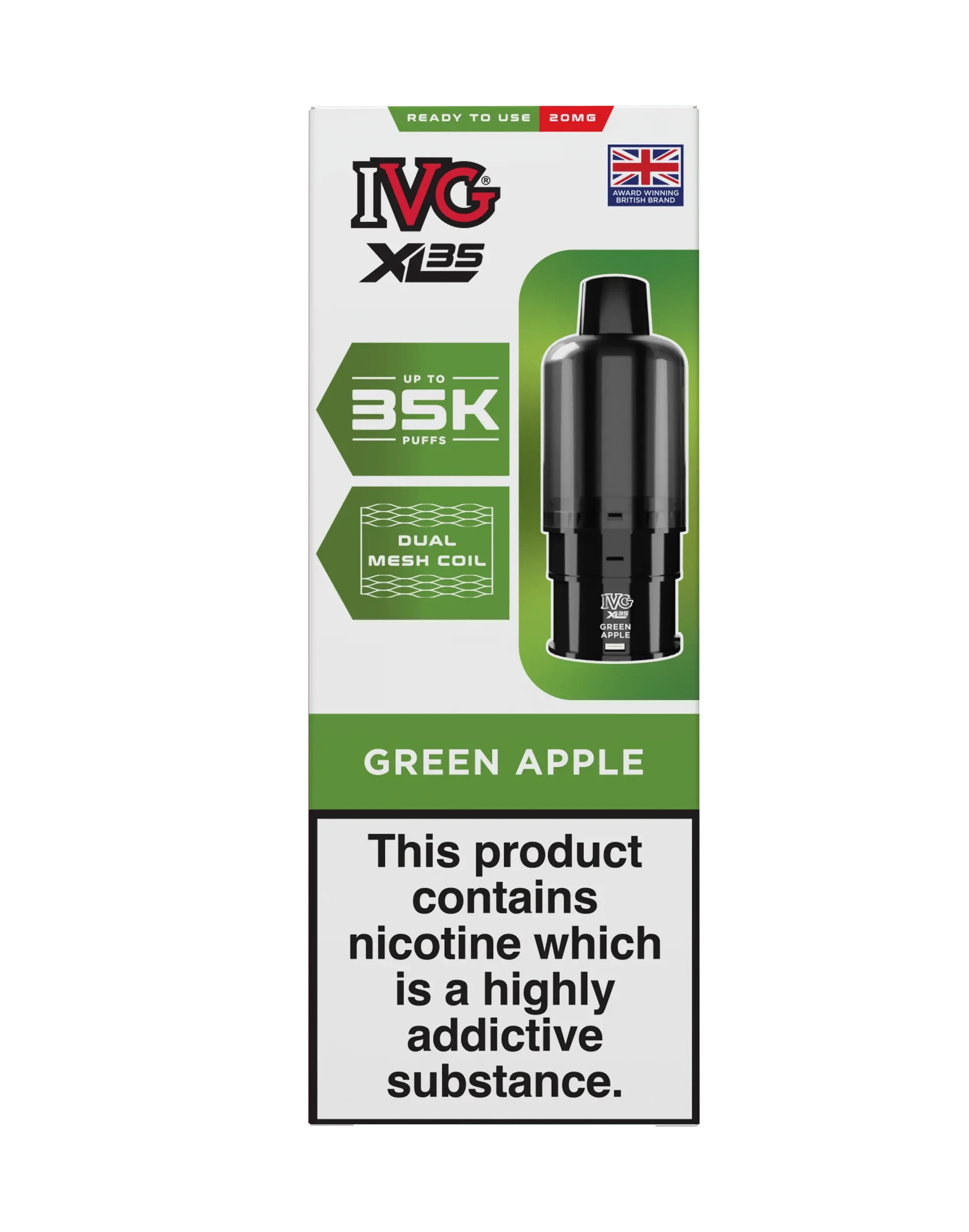 IVG XL 35K Prefilled Replacement Pods