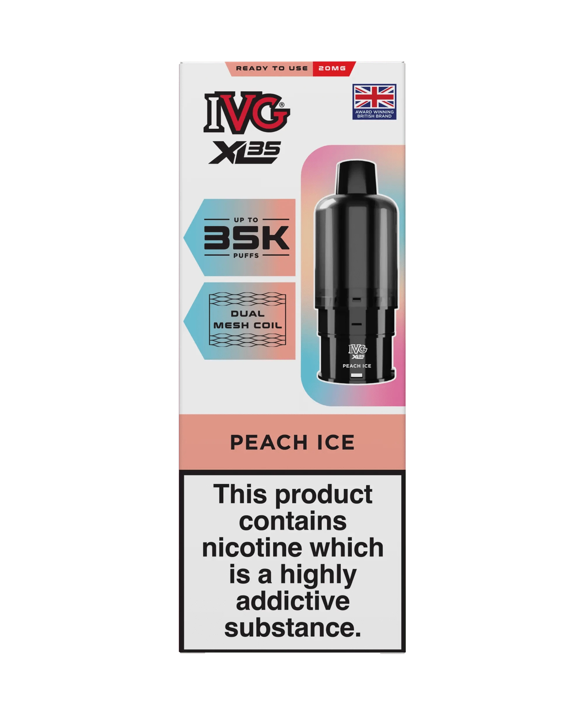 IVG XL 35K Prefilled Replacement Pods