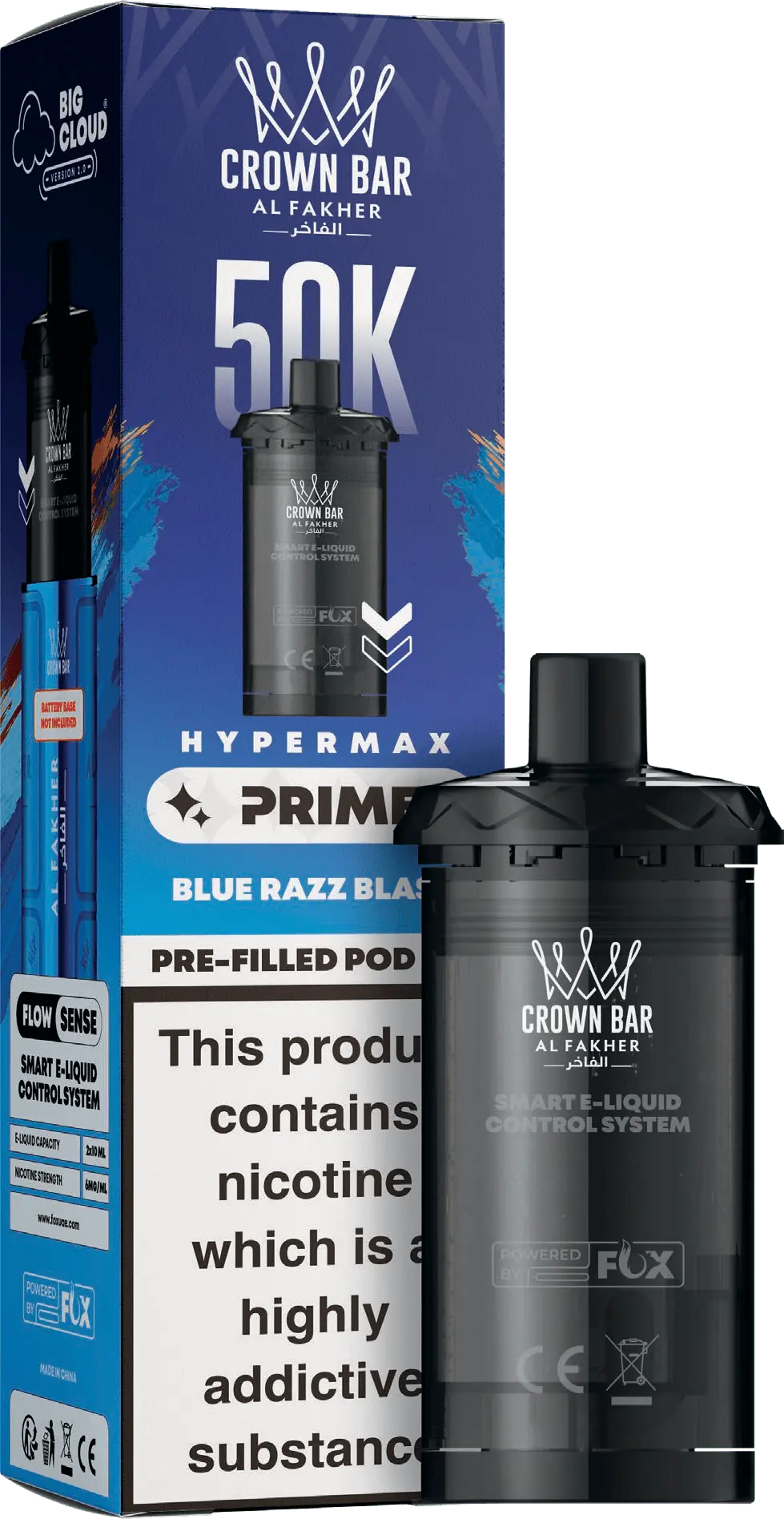 Al Fakher 50k Hypermax Prime Prefilled Pods