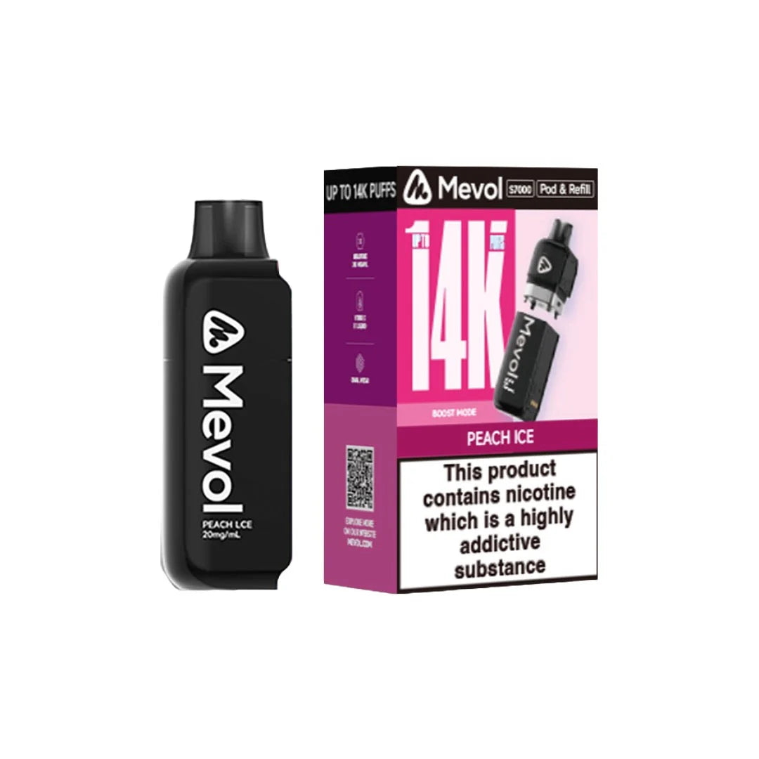 Mevol S7000 Prefilled Pods with Refill Containers