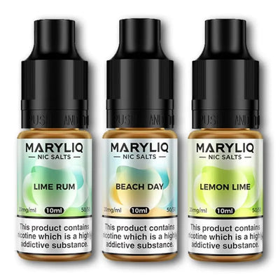 MaryLiq Nic Salts Vape At Door