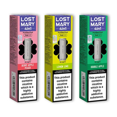 Lost Mary 4-in-1 Prefilled Pods (2 Pods Per Pack) Lost Mary