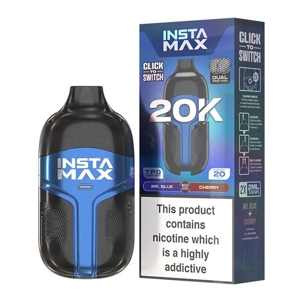 Insta Max 20000 Puffs Disposable Vape 20mg