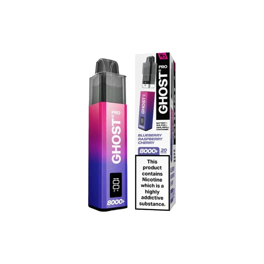 Ghost Pro 8000 Prefilled Pod Vape Kit - 7.99 Ghost Pro 8000 Prefilled Pod Vape Kit - 7.99