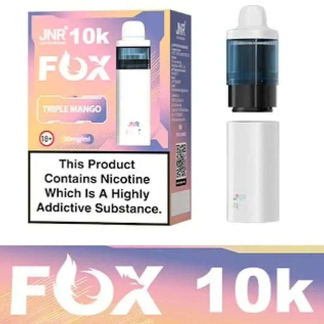 JNR Fox 10K Prefilled Pod Kit for 6.99 on Clearance Sales JNR Fox 10K Prefilled Pod Kit for 6.99 on Clearance Sales