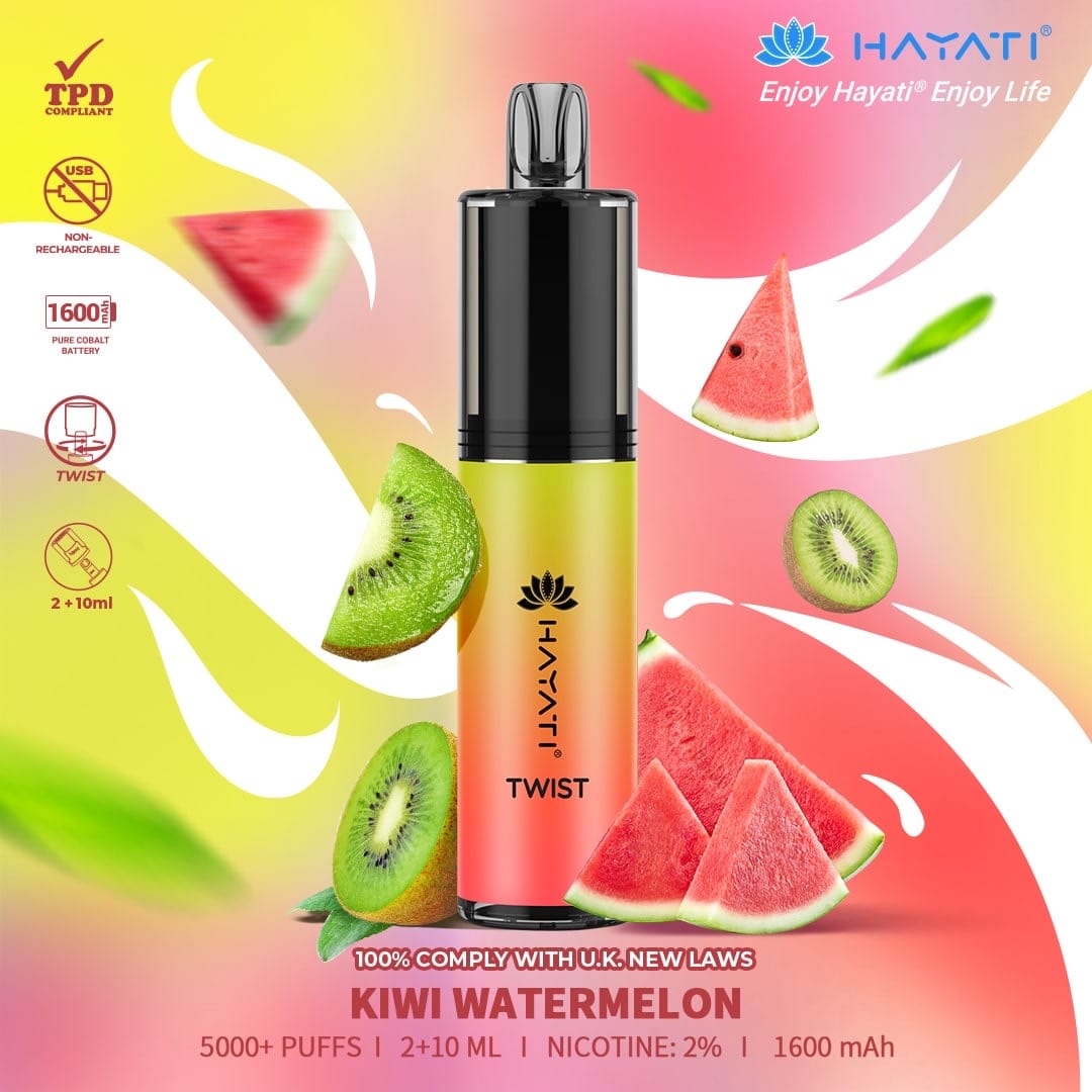 Hayati Twist 5000 Puffs Disposable Vape
