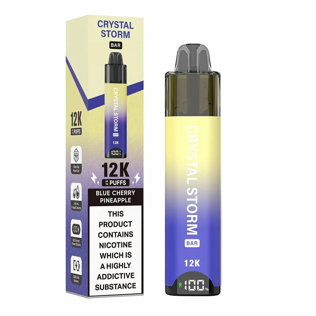 Crystal Storm Bar 12K Puffs Prefilled Pod Kit