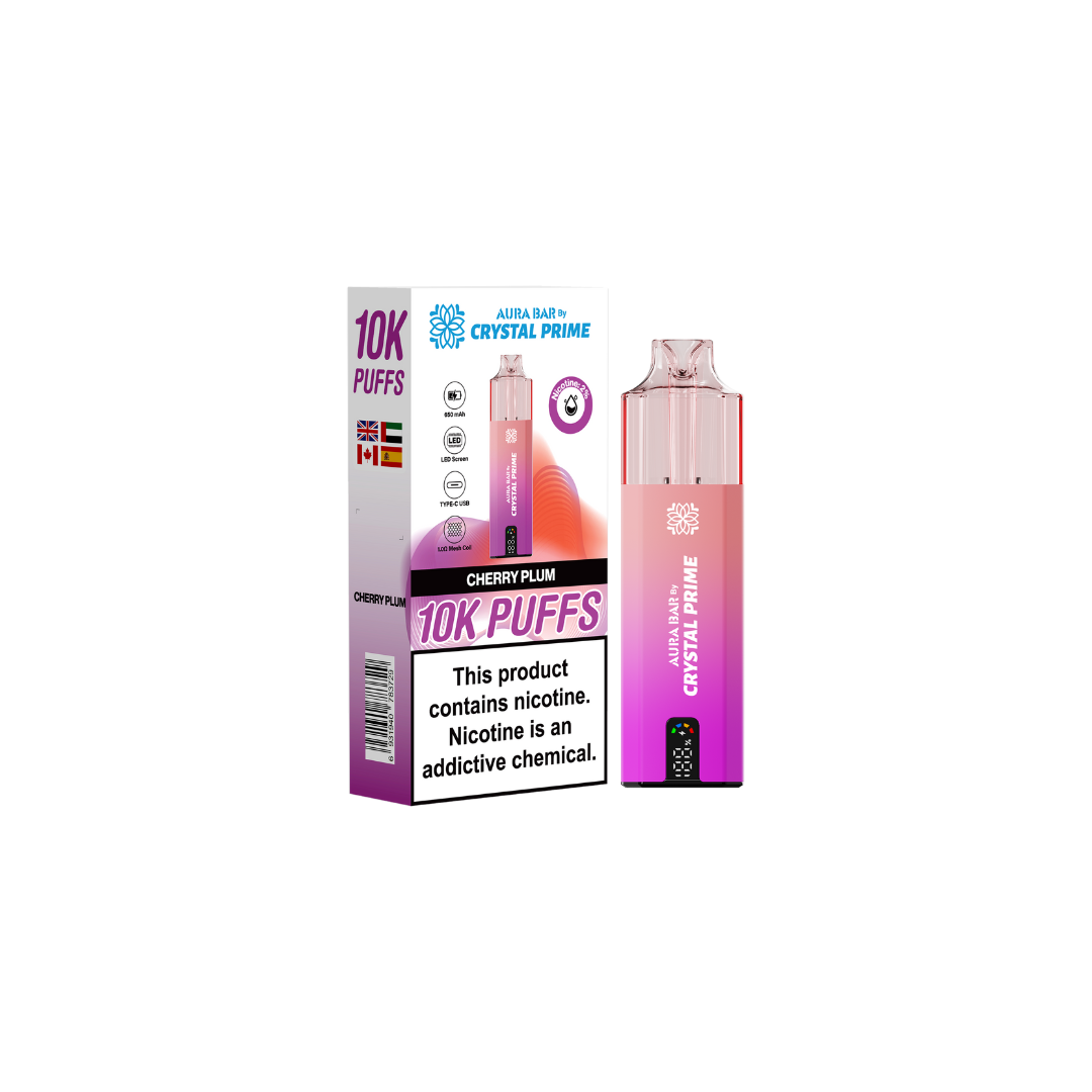 Crystal Prime Aura Bar 10k Puffs Disposable Vape