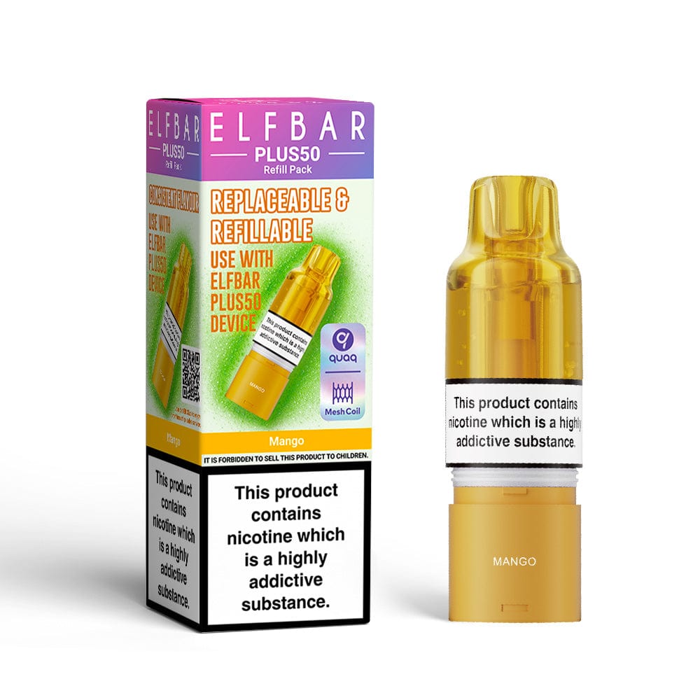 ElfBar Plus50 Replacement Prefilled Pods
