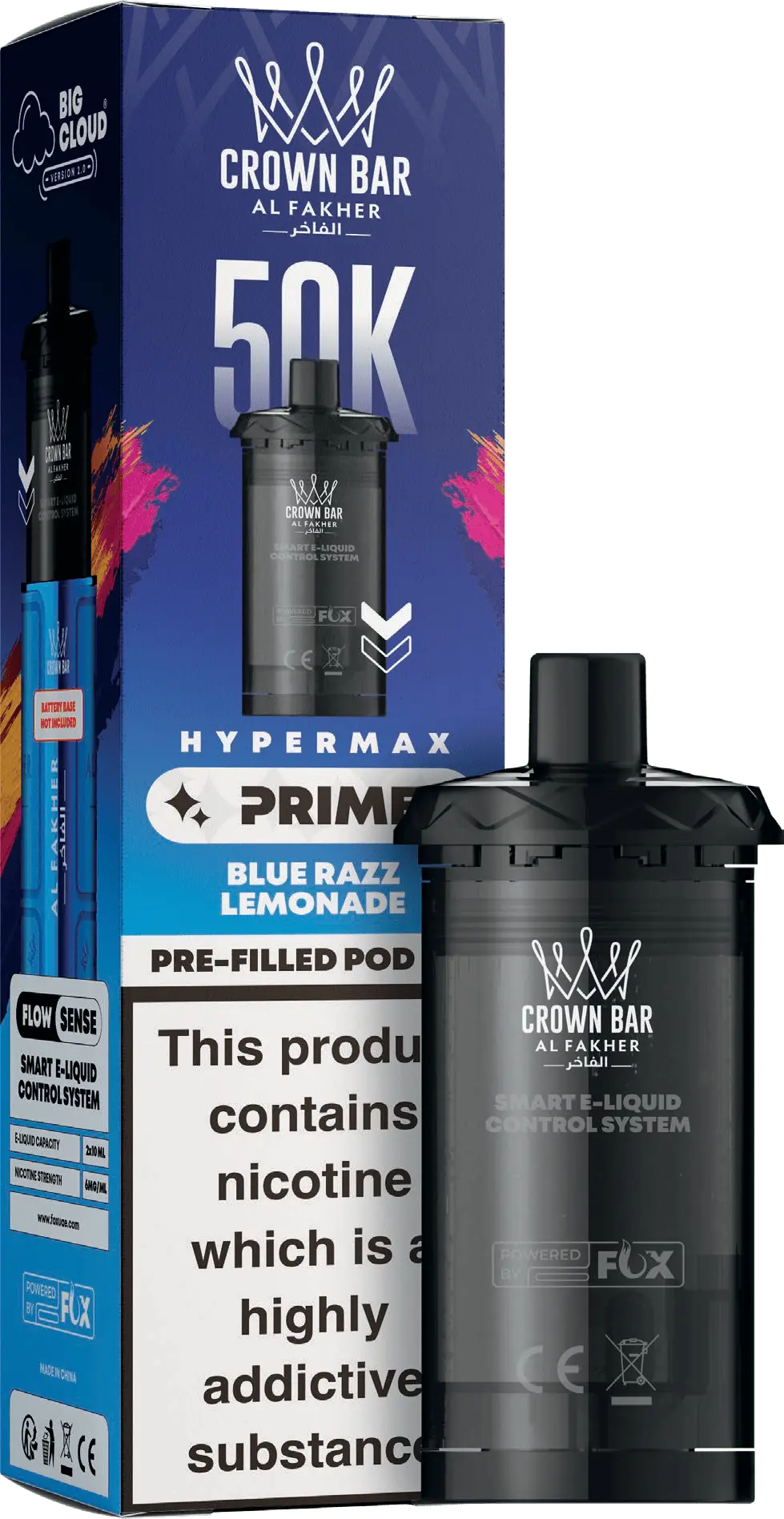 Al Fakher 50k Hypermax Prime Prefilled Pods