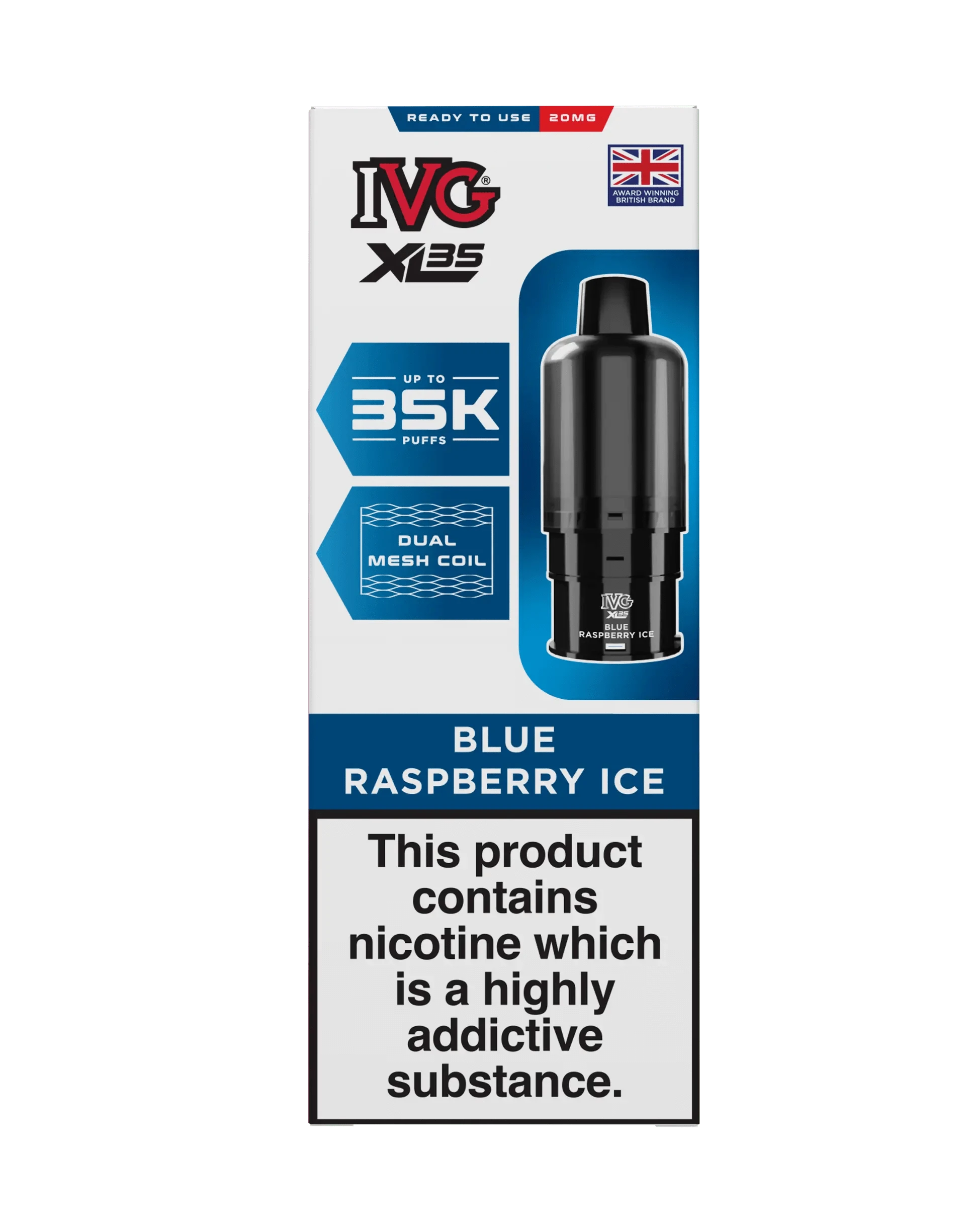 IVG XL 35K Prefilled Replacement Pods