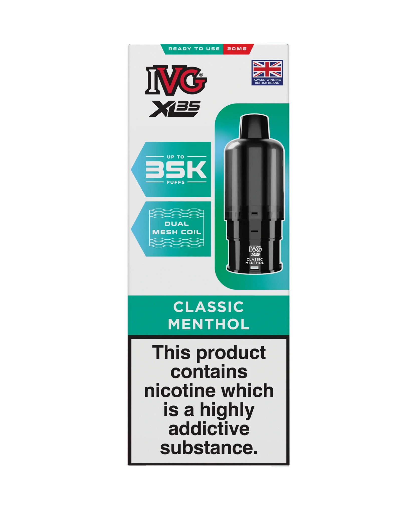 IVG XL 35K Prefilled Replacement Pods