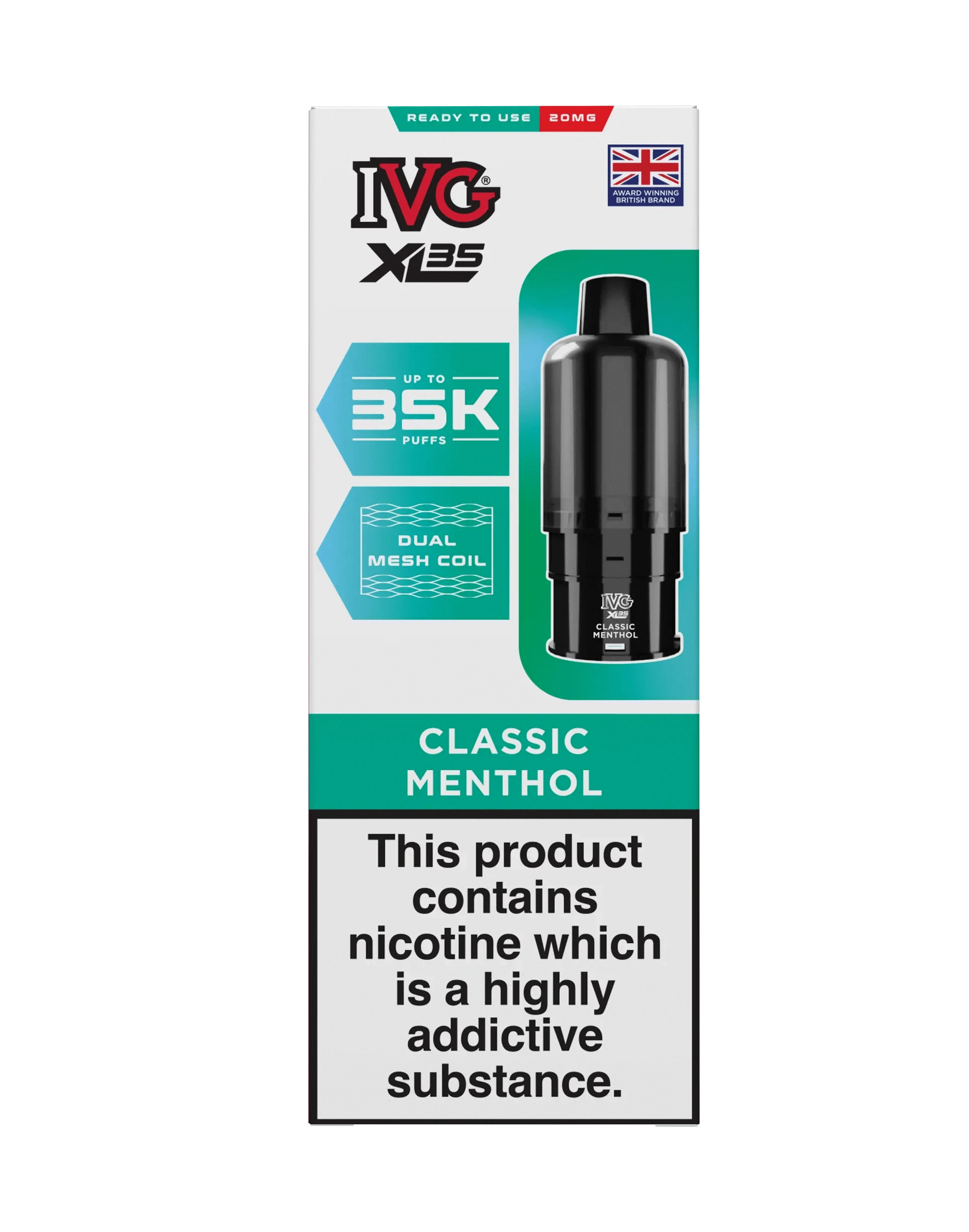 IVG XL 35K Prefilled Replacement Pods