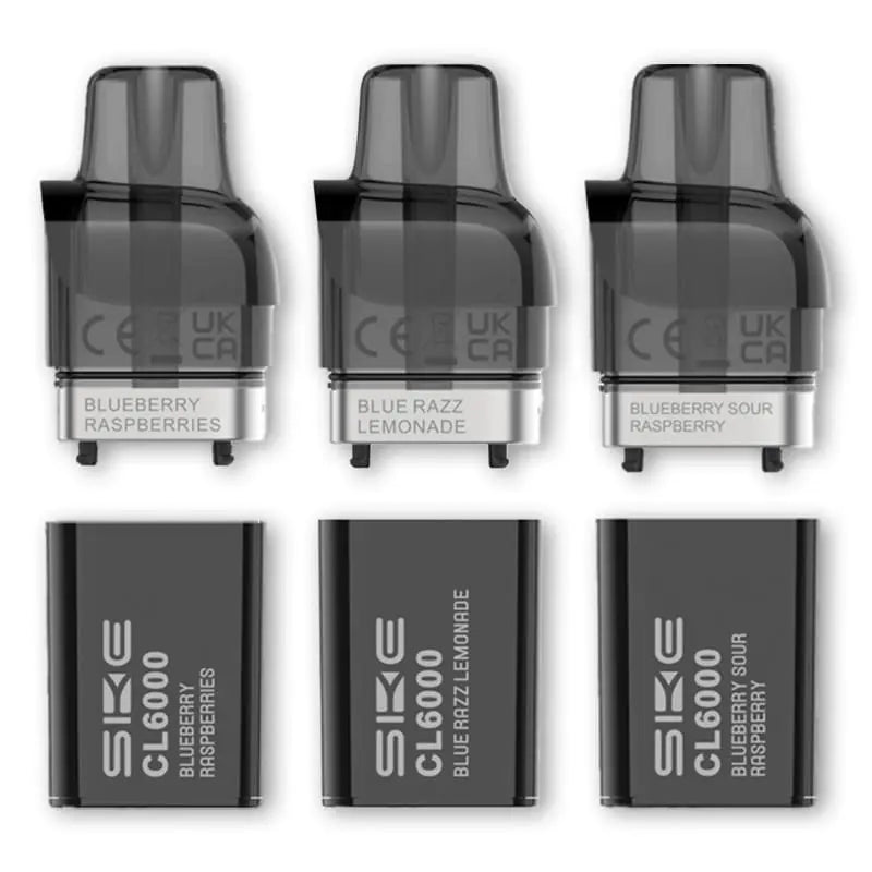 SKE Crystal CL6000 Prefilled Vape Pods 12ml SKE